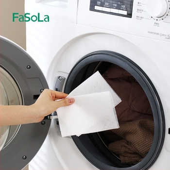 FaSoLa Foaie de Spălare pentru Prevenirea Transferului de Culoare — Hârtie de Separare a Culorilor, Foaie Absorbantă, Protecție împotriva Transferului de Culoare