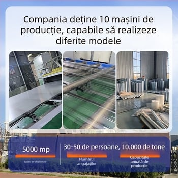 Panou FRP pentru iluminare naturală, semi-transparent, pentru ferestre de mansardă, camere însorite și balcoane