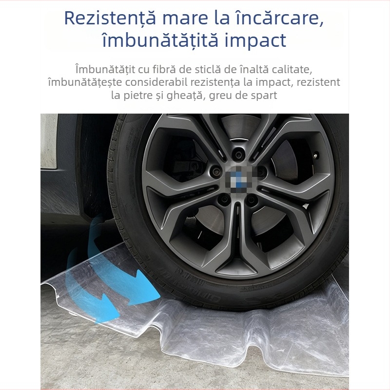 Panou de iluminare naturală pentru acoperiș de seră – plăci PC daylighting tip 840, rezistent la îmbătrânire, nu se decolorează, rezistent la coroziune, ignifug și termoizolant