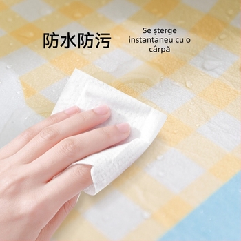 Covoraș din plastic pentru hrănire pisici – anti-vărsare, anti-alunecare, impermeabil, ușor de curățat