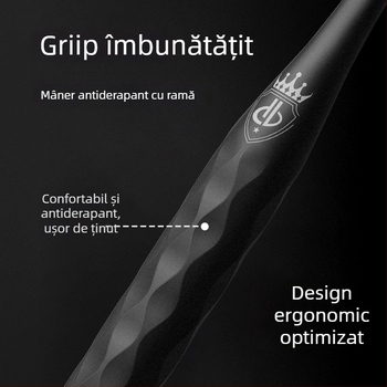 Oralgos periuță de dinți manuală DB-XA007, pachet de două, perii moi, cap lat, protecție a gingiilor, mâner antiderapant