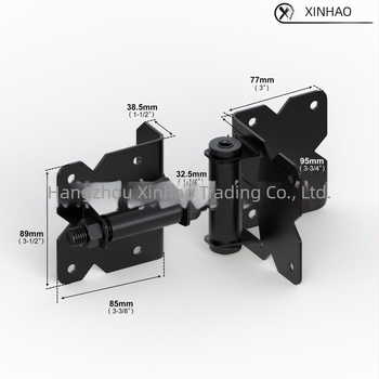 Balama pentru grădină și gard din oțel inoxidabil — model JL2063, 304SS, acoperire electrostatică, SKYSEN