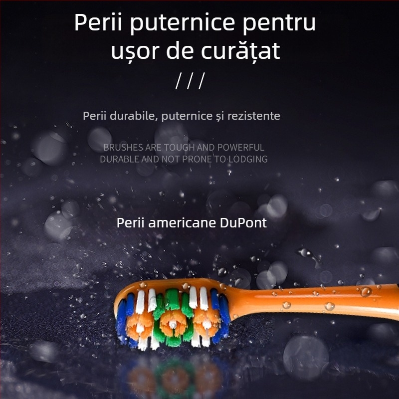 Periuță de dinți manuală pentru adulți cu peri DuPont – Qinglang Hao Jie, duritate medie