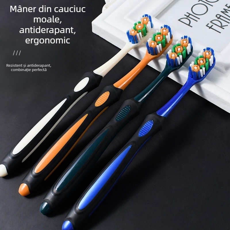 Periuță de dinți manuală pentru adulți cu peri DuPont – Qinglang Hao Jie, duritate medie