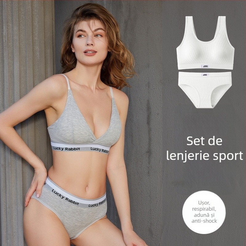 Bustier din bumbac pentru înfășurat, top tub, respirabil, spate frumos, confortabil, cupe subțiri modelate