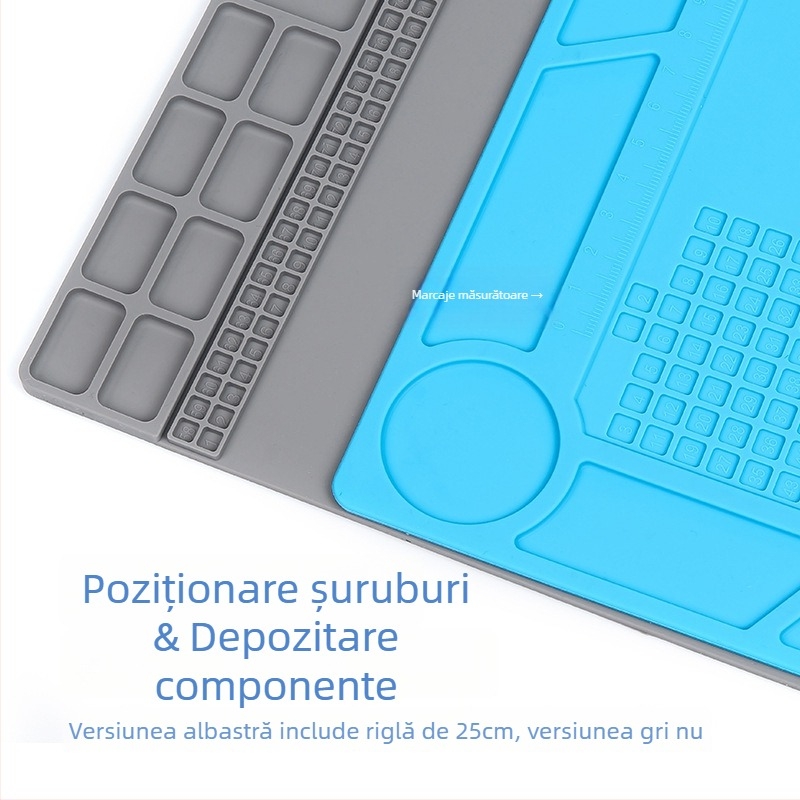 Covoraș anti-alunecare din silicon pentru reparații de ceasuri