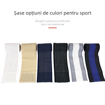 Orteza de gleznă din bumbac cu bandă elastică – protecție gleznă, pentru fotbal, alergare, drumeții (Material: bumbac + fir elastic; Parte protejată: gleznă; Categoria: orteză de gleznă; Sporturi aplicabile: fotbal; Potrivit pentru alergare, drumeții, cicl