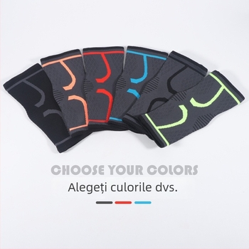 Șosete de protecție a gleznei din nailon-poliester-spandex, suport tricotat pentru alergare, baschet, dans și ciclism