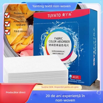 Film de spălat absorbant pentru culori – Brand: Rabbit girl; Efect: Curățare profundă, protecție a culorilor