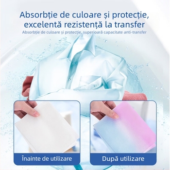 Juqi Foi de Spălat Anti-Decolorare – Protecția Culorilor, Absorbante de Culoare, Pentru Haine