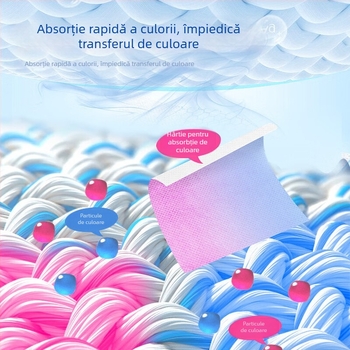 Juqi Foi de Spălat Anti-Decolorare – Protecția Culorilor, Absorbante de Culoare, Pentru Haine