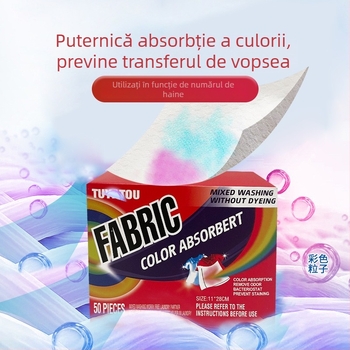 Tablete absorbante de culoare – Rabbit girl, protecția culorilor, 50 tablete/cutie, conținut activ 6-10%