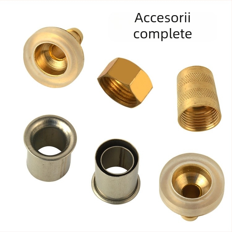 Furtun de duș din oțel inoxidabil 304, placare electrogalvanică, rezistent la explozie; montaj filet; model: Electroplating encryption drawing tube; presiune nominală: 0.6; temperatură de lucru: 0–90°C