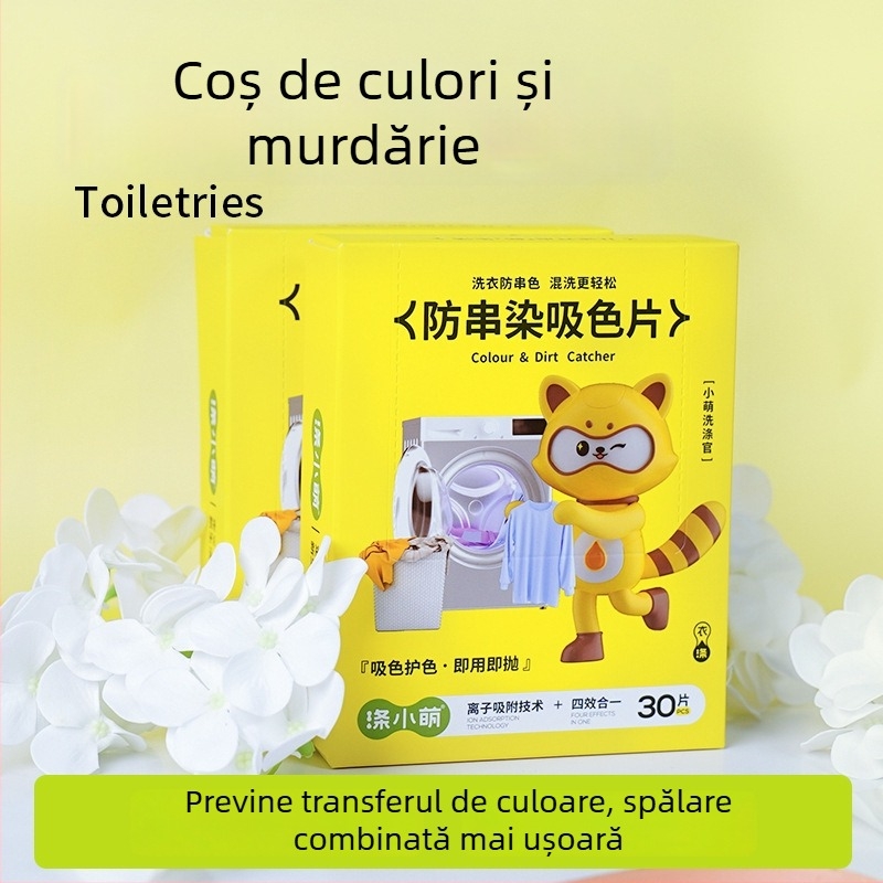 Wash Little Meng Foi absorbante anti-transfer de culoare pentru haine