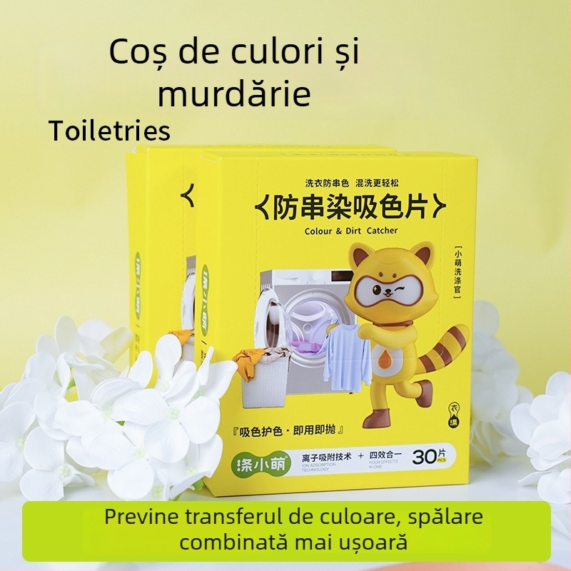 Wash Little Meng Foi absorbante anti-transfer de culoare pentru haine