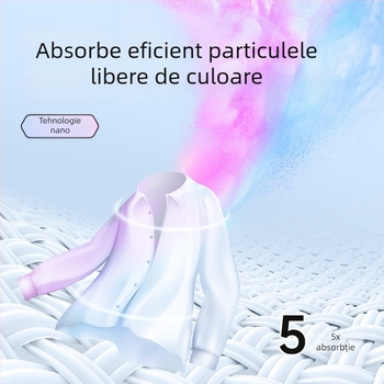 Folie de rufe cu fixare a culorilor, previne transferul culorilor și petele, antibacterian, nu se decolorează — Greyia