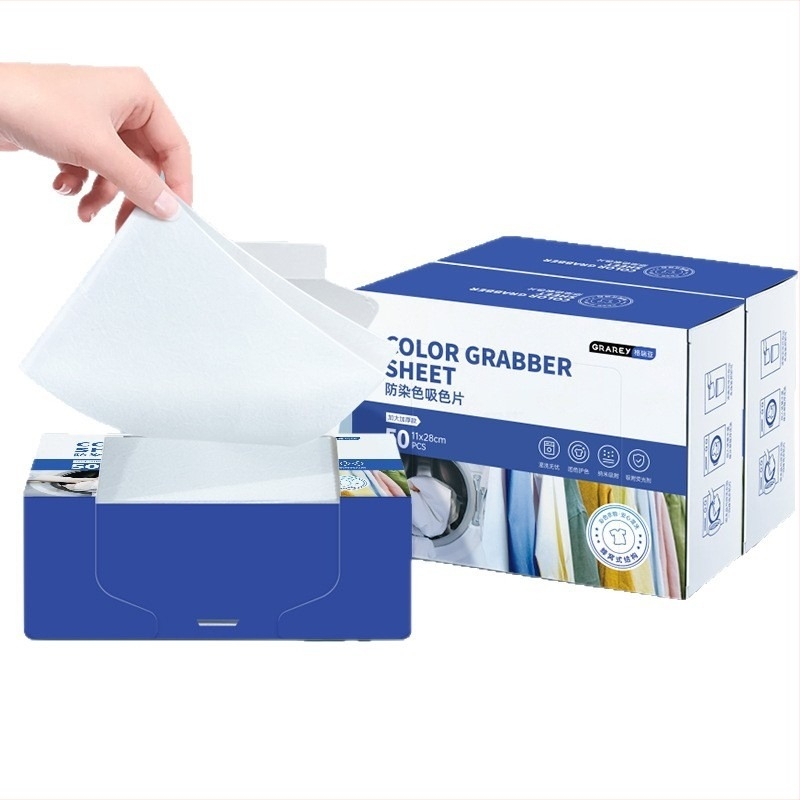 Folie de rufe cu fixare a culorilor, previne transferul culorilor și petele, antibacterian, nu se decolorează — Greyia