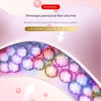 Wordlife Foițe absorbante de culoare pentru haine, 60 bucăți pe pachet, 48 pachete în cutie