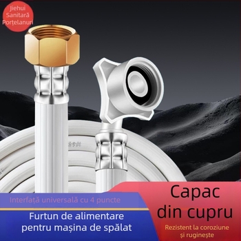 Conductă de alimentare cu apă pentru mașina de spălat – PVC, presiune nominală 1.0, 0–80°C, montaj manual, Huixin