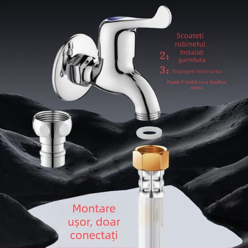 Conductă de alimentare cu apă pentru mașina de spălat – PVC, presiune nominală 1.0, 0–80°C, montaj manual, Huixin