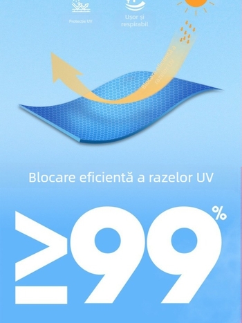 Jachetă unisex ușoară cu protecție UV, stil montan, din nylon, cu glugă, respirabilă