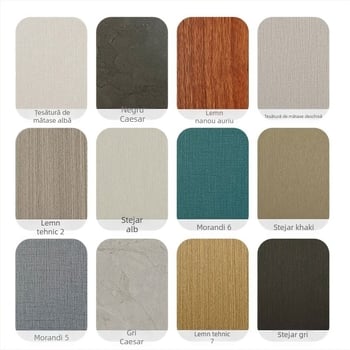 Panou decorativ pentru perete din fibră de bambus cu carbon; suprafață din lemn, fără îmbinări, rezistent la apă și umiditate, stil modern minimalist, Modelul 9.3