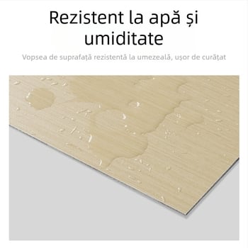 Panou UV pentru perete cu model de marmură, construcție din piatră-plastic; Material: piatră-plastic; Formaldehida: E0; Rezistență la foc: B1; Conductivitate termică: 0,125 W/m·K; Izolare fonică: 20 dB