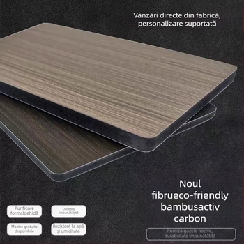 Panou decorativ de perete din fibră de bambus; model: panou decorativ; stil: plat, minimalist modern, lux accesibil; izolare fonică: 50; conductivitate termică: 0.11