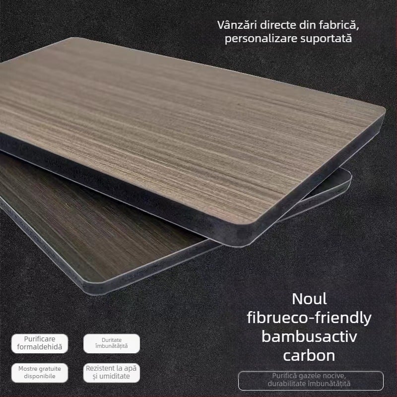 Panou decorativ de perete din fibră de bambus; model: panou decorativ; stil: plat, minimalist modern, lux accesibil; izolare fonică: 50; conductivitate termică: 0.11