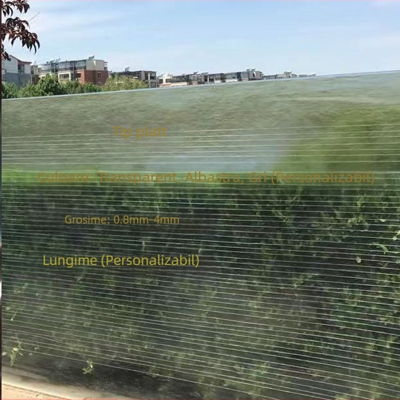 Panou FRP de iluminat - fibră de rășină, Junqi Building Materials, pentru sere