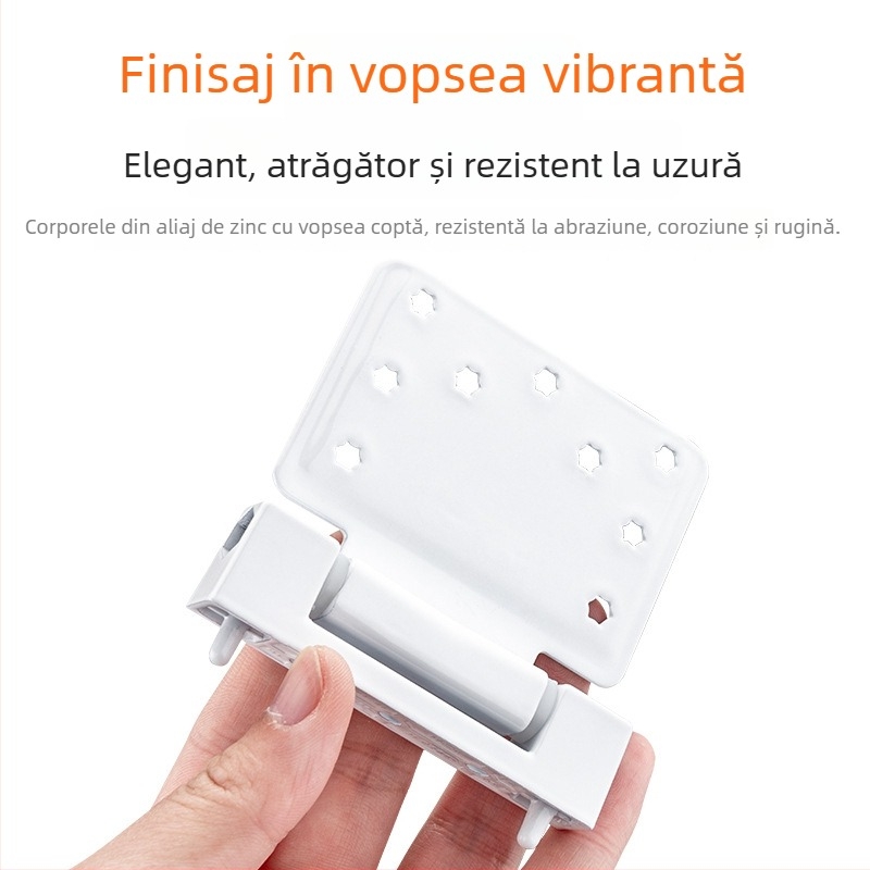 Top Valley Balama de ușă din aliaj de zinc, grosime obișnuită, model 1F3C14-Standard, finisaj vopsit cu uscare