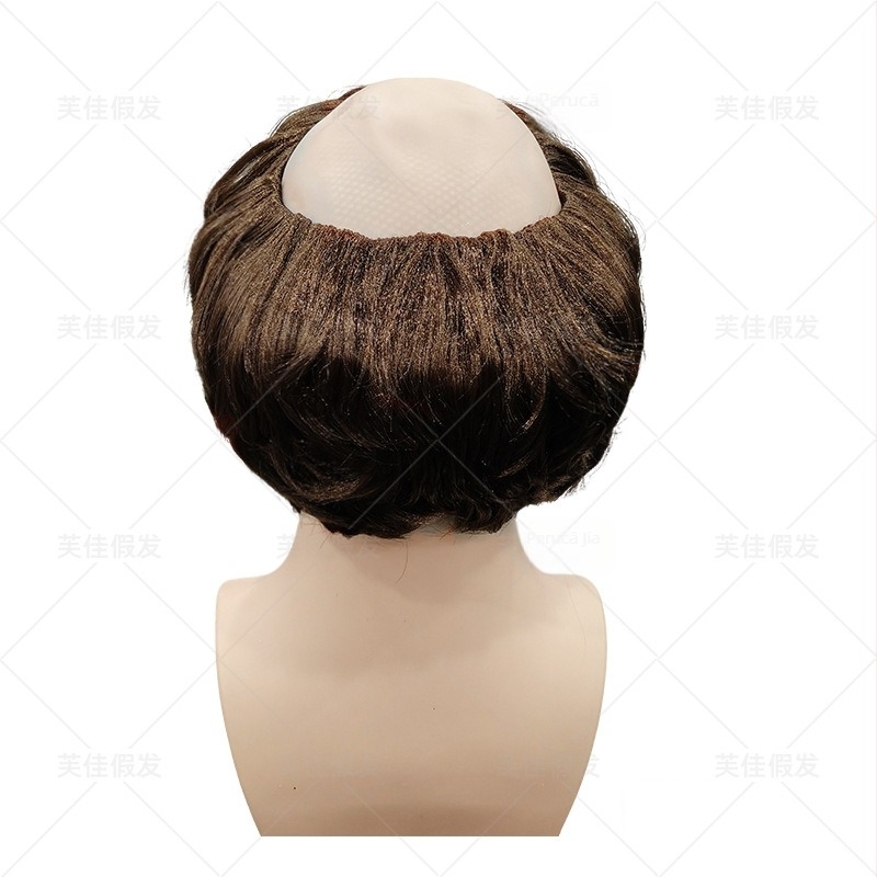 Perucă de cosplay cu coarne, păr scurt — (Material: mătase rezistentă la temperatură; Procesare: mecanism; Potrivită pentru toate tonurile pielii; Pentru cosplay)