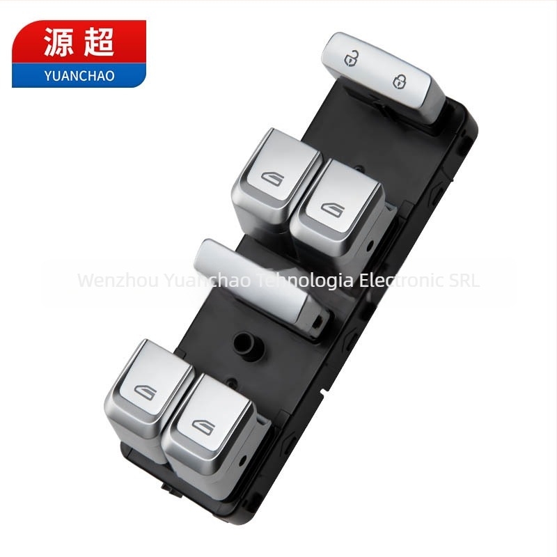 Comutator pentru regulator de geam electric pentru Boyue Pro (Model 01736838), 12V, ABS+PC