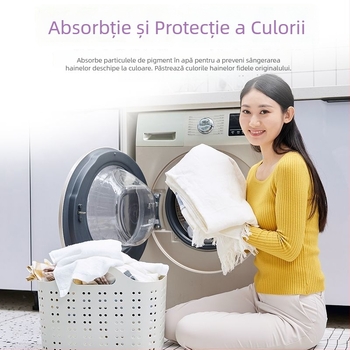 Foaie de captare a culorilor pentru rufe – Previne transferul de culoare, Pentru spălări cu materiale mixte, Potrivit pentru diverse țesături; Brand: Own Brand