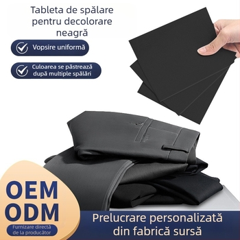 Foaie de înnegrire a hainelor – Hârtie de vopsire pentru haine negre, Restaurare, Conținut net 1–1,5 kg/L, Ambalare în vrac