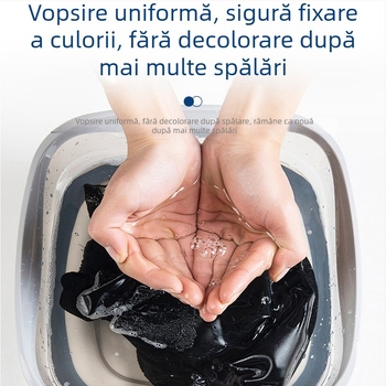 Foaie de înnegrire a hainelor – Hârtie de vopsire pentru haine negre, Restaurare, Conținut net 1–1,5 kg/L, Ambalare în vrac