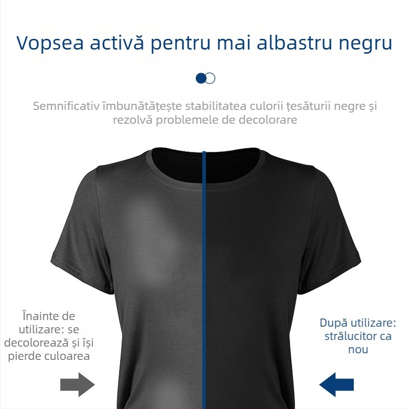 Foaie de înnegrire a hainelor – Hârtie de vopsire pentru haine negre, Restaurare, Conținut net 1–1,5 kg/L, Ambalare în vrac