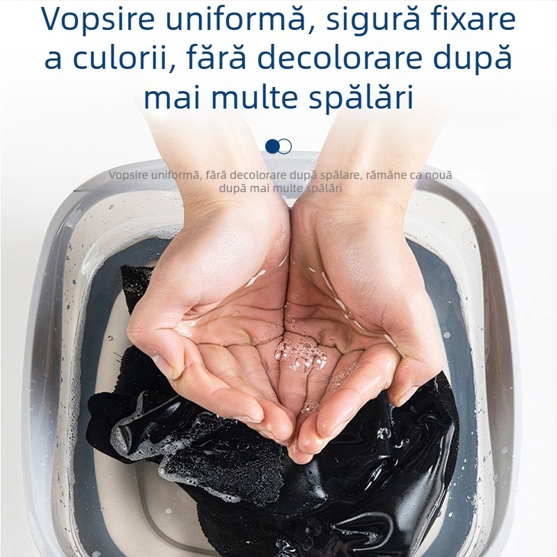 Foaie de înnegrire a hainelor – Hârtie de vopsire pentru haine negre, Restaurare, Conținut net 1–1,5 kg/L, Ambalare în vrac