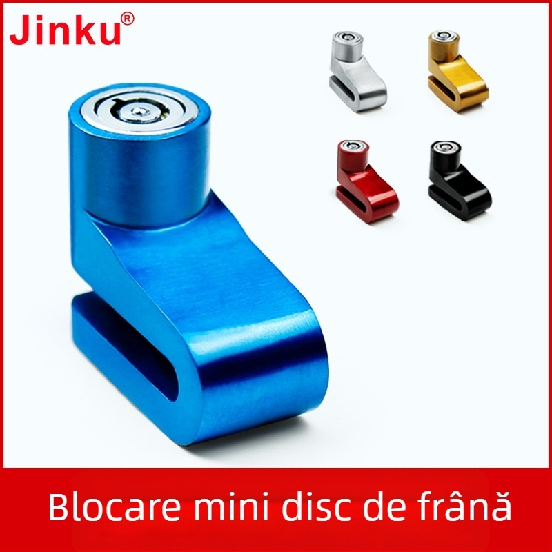 Lacăt cu disc pentru biciclete și motociclete – Model 147, aliaj de zinc, 150 g