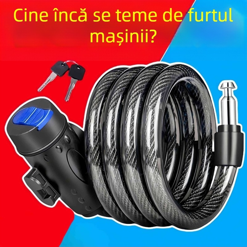 Lanț universal pentru bicicletă și motocicletă, fără marcă, stil minimalist, fără personalizare