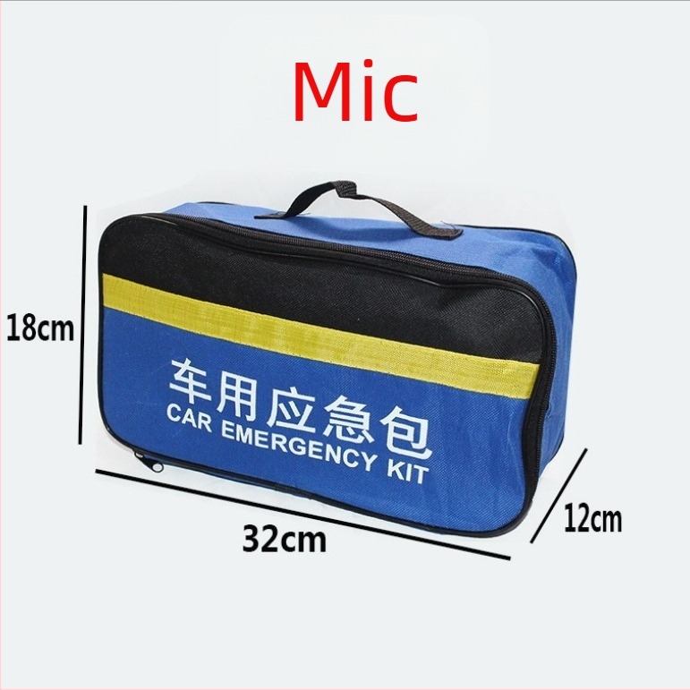 Kit de urgență auto cu unelte multifuncționale și stingător, portabil — Brand Town Head; Material textil; Personalizare: Nu