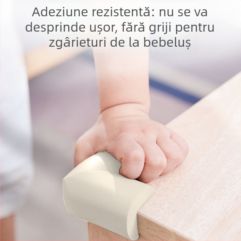 Protector de colț pentru masă pentru copii - Colț drept, 200 buc., Fără marcă, Fără import