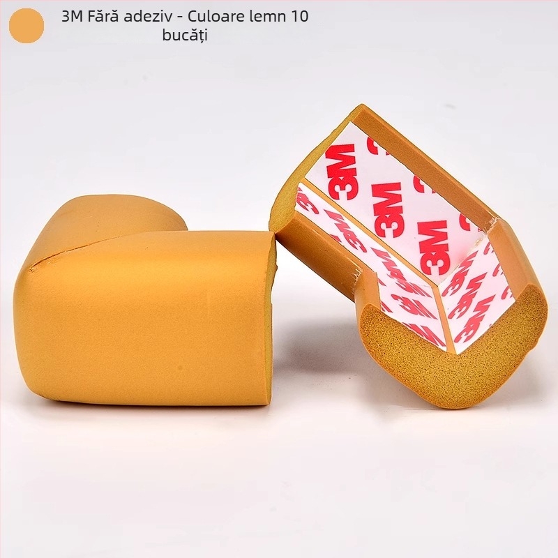 Protector de colț pentru masă pentru copii - Colț drept, 200 buc., Fără marcă, Fără import