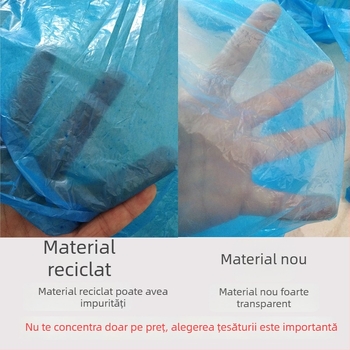 Ponço de ploaie de unică folosință, corp întreg, țesătură PE, grosime subțire 0,02, pentru o persoană, adulți, TS005PE2