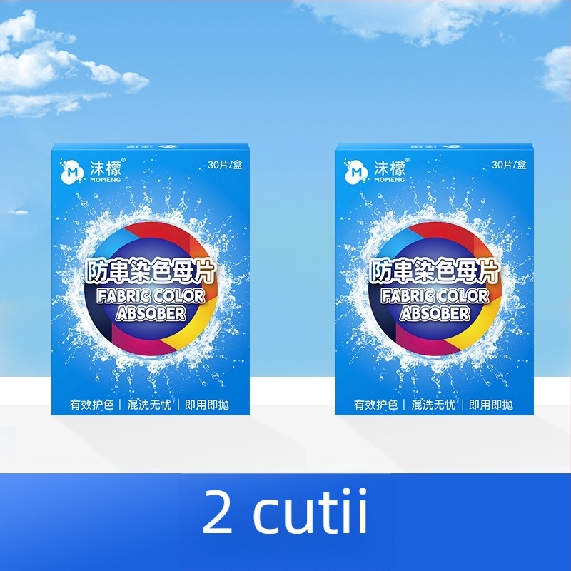 Foam Foaie absorbantă de culoare pentru rufe – protecție antibacteriană și anti-decolorare