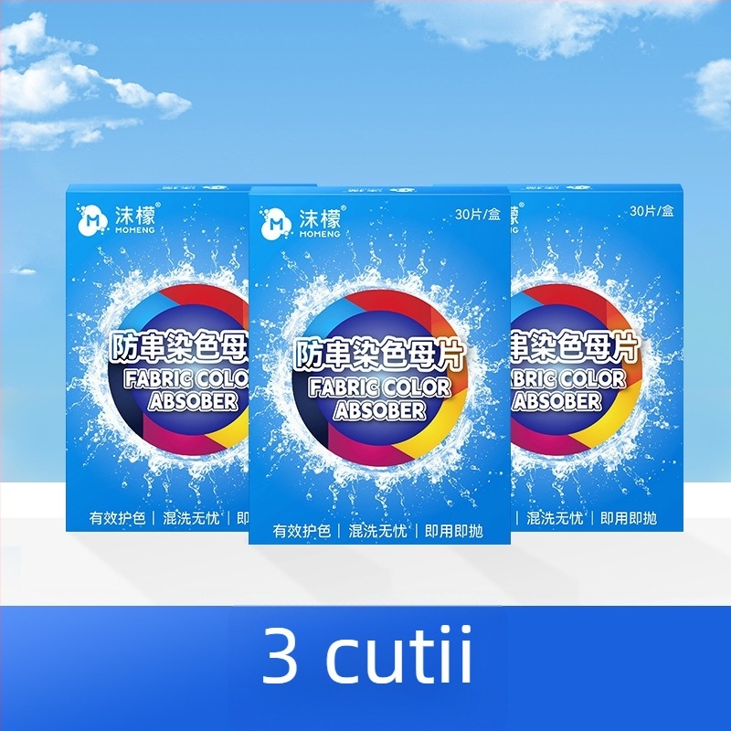 Foam Foaie absorbantă de culoare pentru rufe – protecție antibacteriană și anti-decolorare