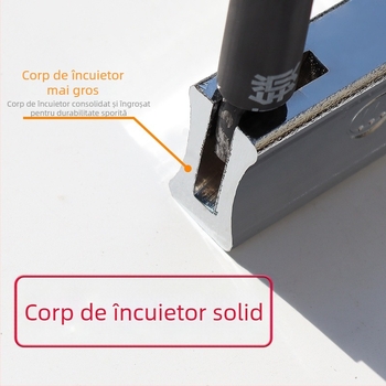 Langma915 Lacăt tip U pentru motociclete și biciclete electrice, oțel aliat și cupru, 1,05 kg, potrivit pentru motociclete, biciclete electrice, tricicluri, scutere electrice și biciclete