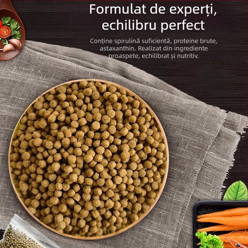 Hrană granulară pentru țestoase – hrană pentru animale de acvariu, în vrac, neimportată