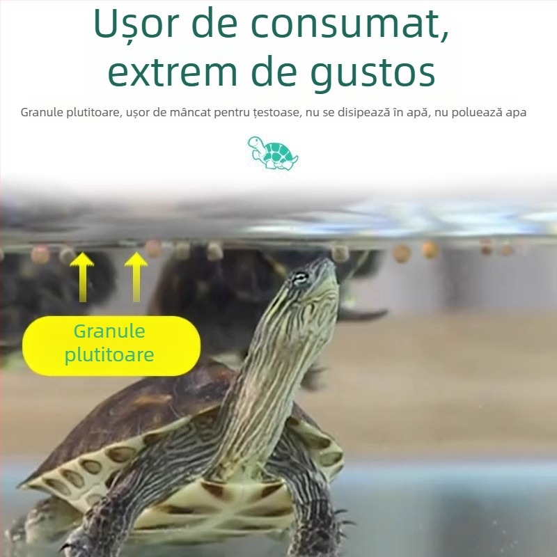 Hrană granulară pentru țestoase – hrană pentru animale de acvariu, în vrac, neimportată