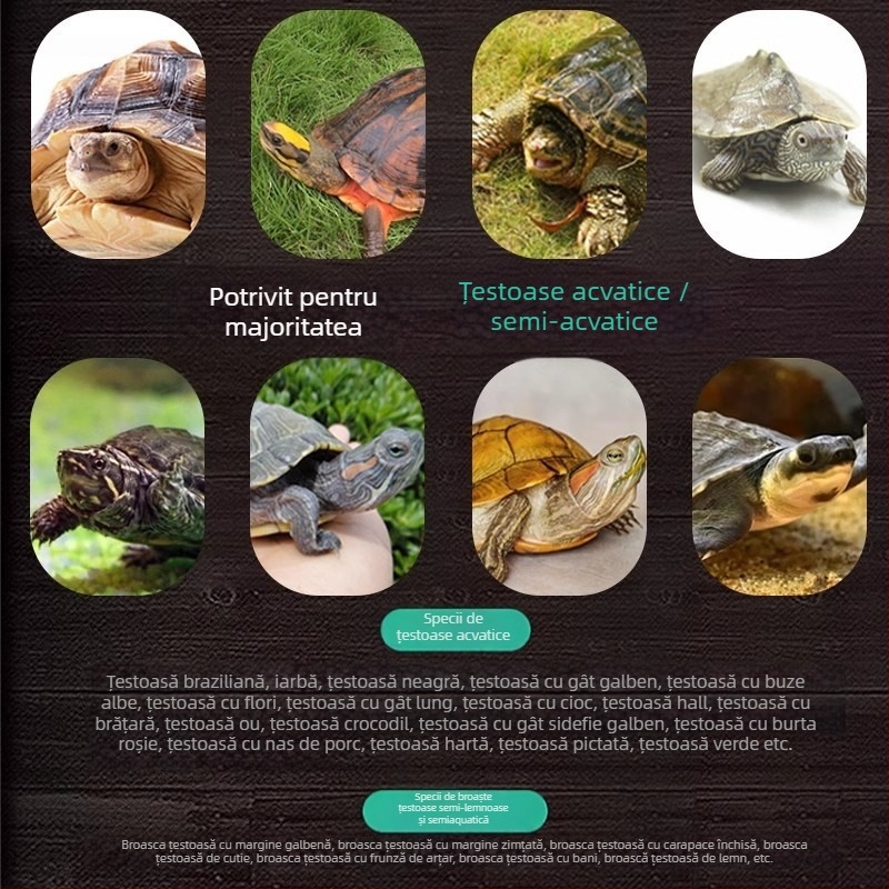 Hrană granulară pentru țestoase – hrană pentru animale de acvariu, în vrac, neimportată